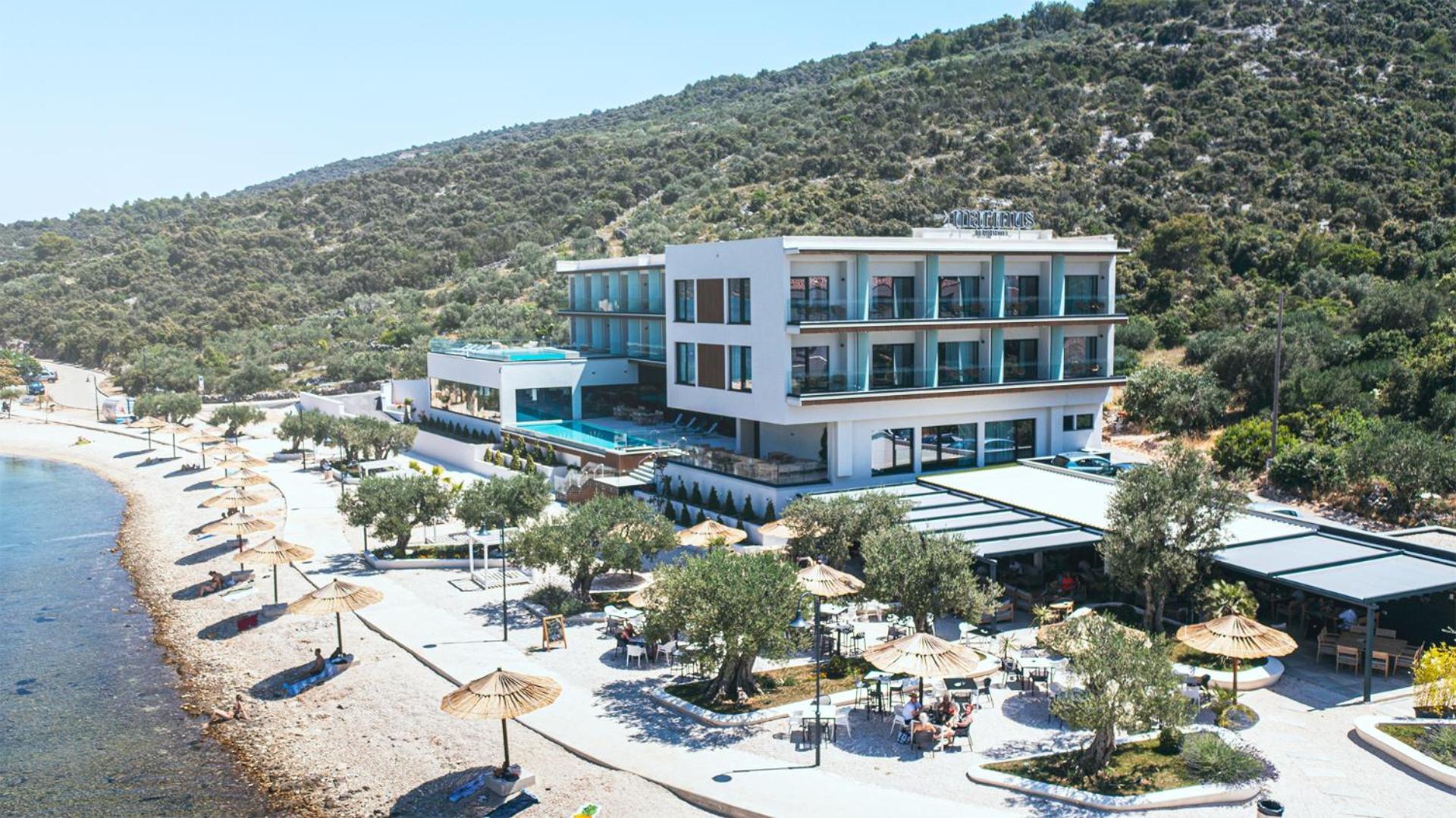 Marinus Beach Hotel Марина Экстерьер фото